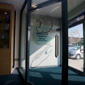 Compton Acres Dental Practice Reception